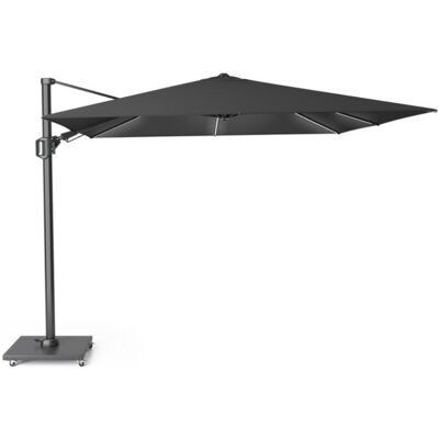 Platinum Challenger T² Glow zweefparasol - premium doek 300x300cm Faded Black Platinum Challenger T² Glow zweefparasol - premium doek 300x300cm Faded Black