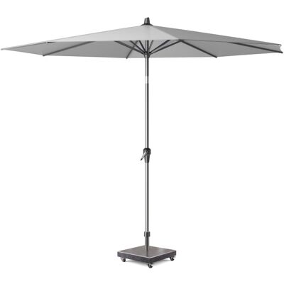 Pacific Lifestyle Riva 2,5m Rond Grijs Parasol - Parasol Pacific Lifestyle Riva 2,5m Rond Grijs Parasol - Parasol
