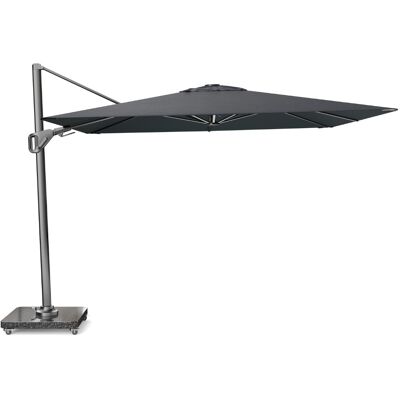 Platinum Nexus T² zweefparasol - premium doek 300x300cm Faded Black Platinum Nexus T² zweefparasol - premium doek 300x300cm Faded Black