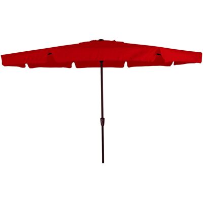 Madison Rhodos stokparasol Ø350cm rood Madison Rhodos stokparasol Ø350cm rood