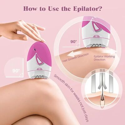 Kemei Oplaadbare epilator Dames Elektrische gezichts- en lichaamshaarverwijderaar Bikinitrimmer Oksels Epilator voor armen, benen with bubble Kemei Oplaadbare epilator Dames Elektrische gezichts- en lichaamshaarverwijderaar Bikinitrimmer Oksels Epilator voor armen, benen with bubble