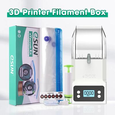 ESUN 3D-print opslag droogzak kit zijde PLA PETG TPU filament verzegelde vacuümzak houdt droog, voorkomt vocht voor 3D-printer spoelen eVacuum Kit Pro ESUN 3D-print opslag droogzak kit zijde PLA PETG TPU filament verzegelde vacuümzak houdt droog, voorkomt vocht voor 3D-printer spoelen eVacuum Kit Pro