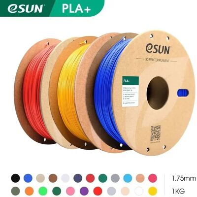 ESUN 3D-printerfilament PLA+ 1,75 mm Dimensionale nauwkeurigheid +/- 0,03 mm 1 kg (2,2 lbs) spoel 3D-printmateriaal voor 3D-printers Gloedgroen ESUN 3D-printerfilament PLA+ 1,75 mm Dimensionale nauwkeurigheid +/- 0,03 mm 1 kg (2,2 lbs) spoel 3D-printmateriaal voor 3D-printers Gloedgroen