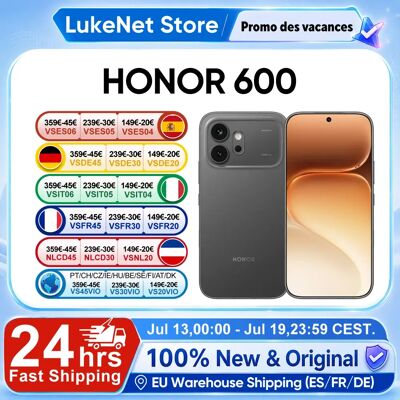 HONOR 600 5G Smartphone EU-versie 200MP AI Ultra Nachtcamera 6400mAh Snapdragon 7 Gen4 AI-knop 6,57" AMOLED 80W Supercharge Golden White HONOR 600 5G Smartphone EU-versie 200MP AI Ultra Nachtcamera 6400mAh Snapdragon 7 Gen4 AI-knop 6,57" AMOLED 80W Supercharge Golden White