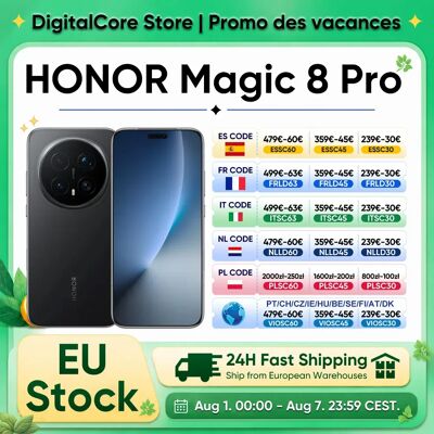 Honor Magic 8 Pro 5G Global Version Smartphone Snapdragon 8 Elite Gen 5 200MP camera 6270mAh 100W 6.71'' OLED NFC eSIM Honor telefoon 12GB+512GB Sky Cyan Honor Magic 8 Pro 5G Global Version Smartphone Snapdragon 8 Elite Gen 5 200MP camera 6270mAh 100W 6.71'' OLED NFC eSIM Honor telefoon 12GB+512GB Sky Cyan