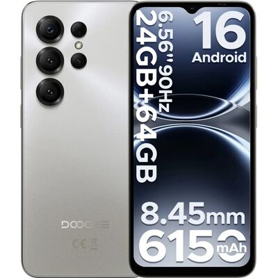 Global Versie DOOGEE Note56 X Smartphone Android 16 24 GB RAM (3 GB + 21 GB) 64 GB ROM 6.56 '' Scherm 6150 mAh Batterij Mobiele Telefoon 3GB 64GB Gold Global Versie DOOGEE Note56 X Smartphone Android 16 24 GB RAM (3 GB + 21 GB) 64 GB ROM 6.56 '' Scherm 6150 mAh Batterij Mobiele Telefoon 3GB 64GB Gold