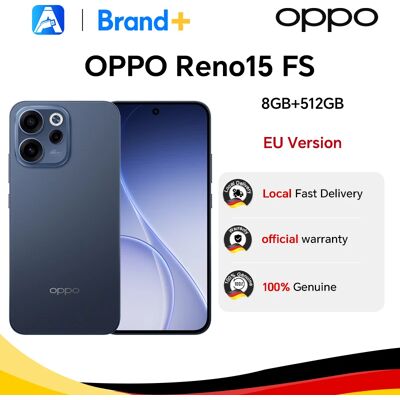 Oppo Reno15 FS 5G (Europese versie) 8 GB + 512 GB, blauw, Snapdragon 6 Gen 1, 6500 mAh, 80 W, 6,57 inch, 50 MP-camera, officiële garantie Twilight Blue Oppo Reno15 FS 5G (Europese versie) 8 GB + 512 GB, blauw, Snapdragon 6 Gen 1, 6500 mAh, 80 W, 6,57 inch, 50 MP-camera, officiële garantie Twilight Blue