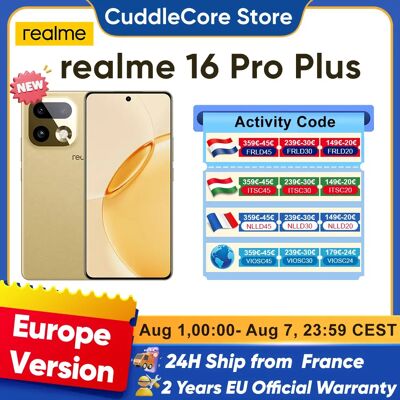 realme 16 Pro Plus 5G Global Smartphone Versie van de Smartphone 7 Gen 4 200MP Camera mAh Batterij 'amoled' amoled Hz gebogen scherm 12GB+512GB Master Grey realme 16 Pro Plus 5G Global Smartphone Versie van de Smartphone 7 Gen 4 200MP Camera mAh Batterij 'amoled' amoled Hz gebogen scherm 12GB+512GB Master Grey