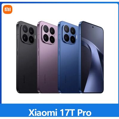 Xiaomi 17T Pro 5G, NFC, MediaTek Dimensity 9500, 6,83 inch, 144 Hz, 50 MP Leica hoofdcamera, 7.000 mAh batterij, IP68 Deep Blue Xiaomi 17T Pro 5G, NFC, MediaTek Dimensity 9500, 6,83 inch, 144 Hz, 50 MP Leica hoofdcamera, 7.000 mAh batterij, IP68 Deep Blue