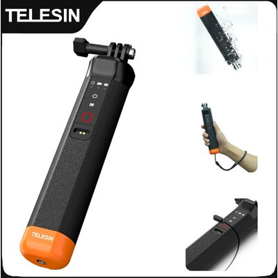 TELESIN Drijfvermogen Bar Selfie Stick Waterdichte Selfie Stick Met Draagriem Draadloze Afstandsbediening Voor Gopro Hero 9 10 11 12 TELESIN Drijfvermogen Bar Selfie Stick Waterdichte Selfie Stick Met Draagriem Draadloze Afstandsbediening Voor Gopro Hero 9 10 11 12