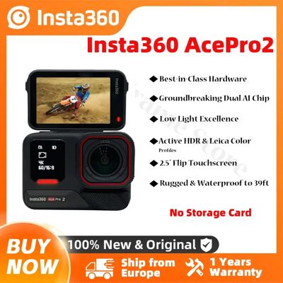 Insta360 Ace Pro 2 8K dubbelchip actioncamera 1 sensor/inch AcePro 2 Nieuw Single Battery Insta360 Ace Pro 2 8K dubbelchip actioncamera 1 sensor/inch AcePro 2 Nieuw Single Battery