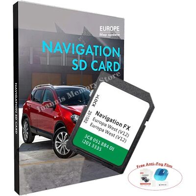 SD-kaart NAVINESA V12 West - Navigatiesysteem voor VW Europa SD-kaart NAVINESA V12 West - Navigatiesysteem voor VW Europa