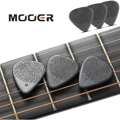 MOOER 10 Stuks Plectrums 0.7mm/1.37mm Zwart Anti-slip Gitaar Paddle Elektrische Gitaar Snelheid Strummen voor Gitaar/bas Accessoires 0.7mm MOOER 10 Stuks Plectrums 0.7mm/1.37mm Zwart Anti-slip Gitaar Paddle Elektrische Gitaar Snelheid Strummen voor Gitaar/bas Accessoires 0.7mm