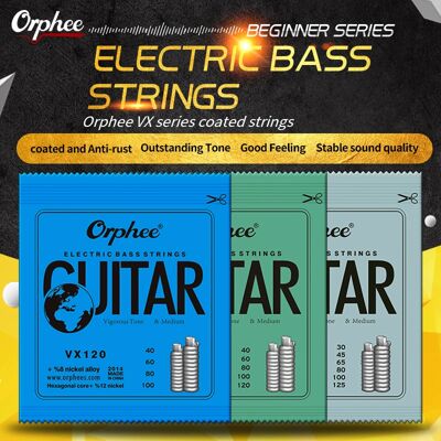 Orphee VX Basgitaarsnaren Medium Koolstofstaal Zeshoekige Kern Legering Wond Elektrische Bas Guitarra Gitaaronderdelen en accessoires 5 Strings Bass Orphee VX Basgitaarsnaren Medium Koolstofstaal Zeshoekige Kern Legering Wond Elektrische Bas Guitarra Gitaaronderdelen en accessoires 5 Strings Bass