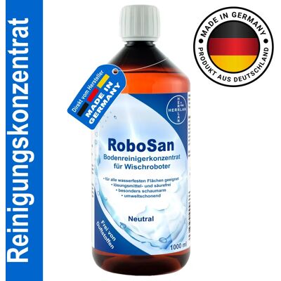 NONE HERRLAN ® RoboSan Vloerreiniger 1000ml - Reinigingsconcentraat voor robots - Zonder geuren - Voor alle zuig- en dweilrobots NONE HERRLAN ® RoboSan Vloerreiniger 1000ml - Reinigingsconcentraat voor robots - Zonder geuren - Voor alle zuig- en dweilrobots