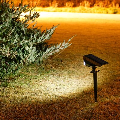 SHENZHITECH 10 LED's zonne-spotlamp voor buiten, 180 ° Verstelbare waterdichte en anti-verouderingsbestendige grond-/wandbevestiging, voor tuin- en landschapsverlichting SHENZHITECH 10 LED's zonne-spotlamp voor buiten, 180 ° Verstelbare waterdichte en anti-verouderingsbestendige grond-/wandbevestiging, voor tuin- en landschapsverlichting