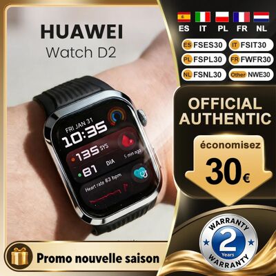 Huawei - Watch D2 - 1.82in AMOLED - 6 dagen batterij - Smartwatch Huawei - Watch D2 - 1.82in AMOLED - 6 dagen batterij - Smartwatch