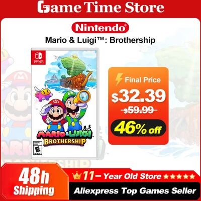 Mario Luigi Brothership Nintendo Switch-spelaanbiedingen 100% nieuwe fysieke gamekaart-actiegenerre voor Nintendo Switch-gameconsole Random Cover Mario Luigi Brothership Nintendo Switch-spelaanbiedingen 100% nieuwe fysieke gamekaart-actiegenerre voor Nintendo Switch-gameconsole Random Cover