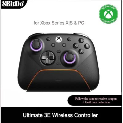 8Bitdo Ultimate 3E Draadloze Controller, 2.4G Gamepad met TMR Joystick voor Xbox One, Xbox Series S / X, PC Windows, Android Controller 8Bitdo Ultimate 3E Draadloze Controller, 2.4G Gamepad met TMR Joystick voor Xbox One, Xbox Series S / X, PC Windows, Android Controller
