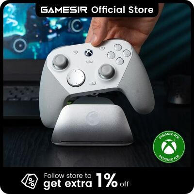 GameSir G7 Pro Bedrade Xbox Controller met Slim Oplaadstation, Hall Effect, Gyro, 3.5mm Audio-aansluiting, 1000Hz Polling Rate Plum Purple GameSir G7 Pro Bedrade Xbox Controller met Slim Oplaadstation, Hall Effect, Gyro, 3.5mm Audio-aansluiting, 1000Hz Polling Rate Plum Purple
