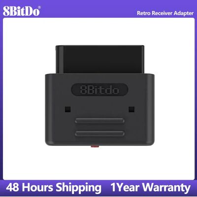 8BitDo Retro Ontvanger Bluetooth Adapter Dongle voor SNES SF-C Snes Versie voor Originele Super Nintendo & Super Famicom Alle Modellen Retro Receiver 8BitDo Retro Ontvanger Bluetooth Adapter Dongle voor SNES SF-C Snes Versie voor Originele Super Nintendo & Super Famicom Alle Modellen Retro Receiver