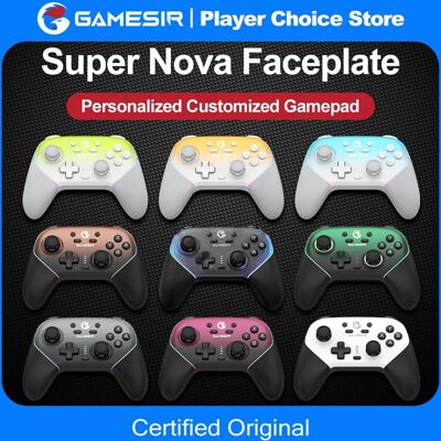 GameSir Gamepad Magnetische Frontplaat voor Super Nova Controle Personaliseerbare Front Case Top Cover Multicolor Shell Gaming Accessoires Coffee Brown GameSir Gamepad Magnetische Frontplaat voor Super Nova Controle Personaliseerbare Front Case Top Cover Multicolor Shell Gaming Accessoires Coffee Brown