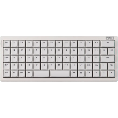 EPOMAKER Hack70 65% ANSI US Ortholineaire lay-out Bedraad/BT/2.4Ghz Draadloos Planck Mechanisch Toetsenbord met VIA Custom voor Mac/WIN White EPOMAKER Hack70 65% ANSI US Ortholineaire lay-out Bedraad/BT/2.4Ghz Draadloos Planck Mechanisch Toetsenbord met VIA Custom voor Mac/WIN White
