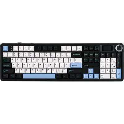 EPOMAKER X AULA F108 PRO Volledige grootte 100% ANSI-indeling Hot Swap Bedraad / 2,4 GHz / Bluetooth Draadloos mechanisch toetsenbord RGB-achtergrondverlichting Grey Yellow EPOMAKER X AULA F108 PRO Volledige grootte 100% ANSI-indeling Hot Swap Bedraad / 2,4 GHz / Bluetooth Draadloos mechanisch toetsenbord RGB-achtergrondverlichting Grey Yellow