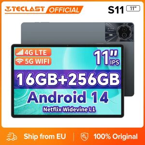 Teclast Odea S11, 11 inch tablet, max. 16GB RAM, 256GB ROM, 1920x1200 TDDI, Android 14, Octa Core, T606, GPS, 4G LTE, 13MP+8MP Tablet Teclast Odea S11, 11 inch tablet, max. 16GB RAM, 256GB ROM, 1920x1200 TDDI, Android 14, Octa Core, T606, GPS, 4G LTE, 13MP+8MP Tablet