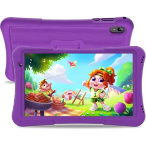PRITOM 10 inch Android-tablet voor kinderen, 4 GB (2+2)+32 GB, Quad Core, 6000 mAh, WiFi 6, dubbele camera, Bluetooth, peutertablet Purple PRITOM 10 inch Android-tablet voor kinderen, 4 GB (2+2)+32 GB, Quad Core, 6000 mAh, WiFi 6, dubbele camera, Bluetooth, peutertablet Purple