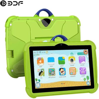 BDF 2024 Nieuwe 5G Wifi 7 Inch Google Tablet Voor Kinderen Leren Onderwijs Kids Tablets Quad Core 4Gb Ram 64Gb Rom Dual Bow Camera 'S groen BDF 2024 Nieuwe 5G Wifi 7 Inch Google Tablet Voor Kinderen Leren Onderwijs Kids Tablets Quad Core 4Gb Ram 64Gb Rom Dual Bow Camera 'S groen