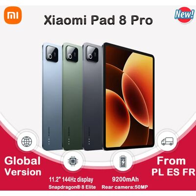 Xiaomi Pad 8 Pro 2025 tablet met 11,2-inch 3.2K scherm, Snapdragon 8 Ultra Edition processor, Xiaomi HyperOS 3, 144Hz Gray Xiaomi Pad 8 Pro 2025 tablet met 11,2-inch 3.2K scherm, Snapdragon 8 Ultra Edition processor, Xiaomi HyperOS 3, 144Hz Gray