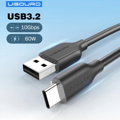 UGOURD USB3.2 10Gbps Kabel USB 3.0/3.1/3.2 OTG Kabel USB A naar USB Type C Dataoverdracht SSD Harde Schijf Kabel 3A 60W QC 3.0 A to C USB3.2 10G UGOURD USB3.2 10Gbps Kabel USB 3.0/3.1/3.2 OTG Kabel USB A naar USB Type C Dataoverdracht SSD Harde Schijf Kabel 3A 60W QC 3.0 A to C USB3.2 10G