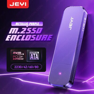 JEYI M.2 SSD (10 Gbps) aluminium behuizing met NVMe/SATA Dual-Protocol-ondersteuning USB 3.2 Ondersteunt 2230/42/60/80 SSD's UASP+TRIM NVME JEYI M.2 SSD (10 Gbps) aluminium behuizing met NVMe/SATA Dual-Protocol-ondersteuning USB 3.2 Ondersteunt 2230/42/60/80 SSD's UASP+TRIM NVME