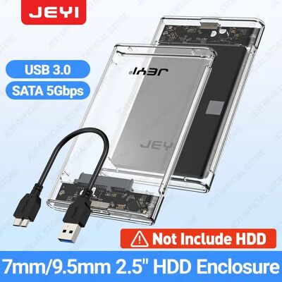JEYI 2.5 SATA naar USB 3.0 Behuizing Externe harde schijf Draagbare harde schijf USB3.0 Hoge snelheid HDD voor Laptop PC MacBook PS4 PS5 ( Micro b to USB A JEYI 2.5 SATA naar USB 3.0 Behuizing Externe harde schijf Draagbare harde schijf USB3.0 Hoge snelheid HDD voor Laptop PC MacBook PS4 PS5 ( Micro b to USB A