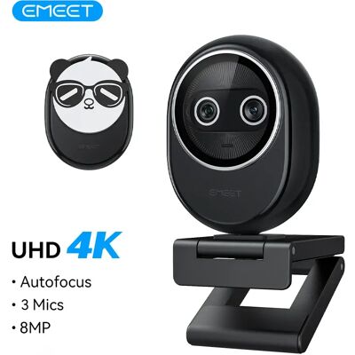 Webcam 4K EMEET Dual-Camera AI-aangedreven 4K-camera Ideaal voor streaming/bureauset-up Piko Webcam 4K EMEET Dual-Camera AI-aangedreven 4K-camera Ideaal voor streaming/bureauset-up Piko