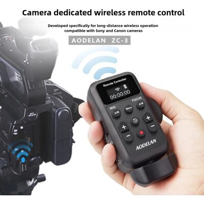 AODELAN ZC-3 Draadloze Afstandsbediening Camcorder Zoom Afstandsbediening Voor Canon Sony Lens Zoom Focus IRIS Opname Video Camera Controllor AODELAN ZC-3 Draadloze Afstandsbediening Camcorder Zoom Afstandsbediening Voor Canon Sony Lens Zoom Focus IRIS Opname Video Camera Controllor