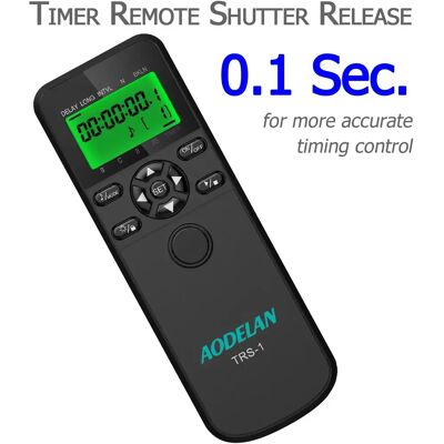 Aodelan TRS-1 Timer Afstandsbediening Schakelaar Time-Lapse Trigger Voor Geselecteerde Canon Nikon Sony Fujifilm Panonic Olympus Pentax Camera 'S S8 Connector Aodelan TRS-1 Timer Afstandsbediening Schakelaar Time-Lapse Trigger Voor Geselecteerde Canon Nikon Sony Fujifilm Panonic Olympus Pentax Camera 'S S8 Connector