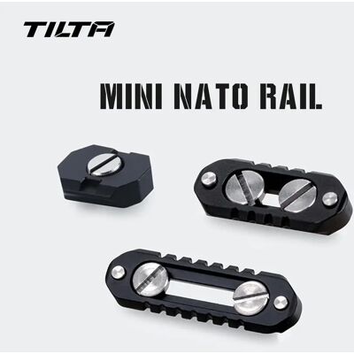 TILTA NATO Rails Adapter Accessoires TA-1420-NTR4 1/4"-20 Montageschroef naar NATO Rail Adapter 36mm black TILTA NATO Rails Adapter Accessoires TA-1420-NTR4 1/4"-20 Montageschroef naar NATO Rail Adapter 36mm black