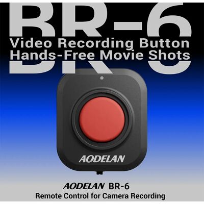 AODELAN BR6 Draadloze Bluetooth-camera Afstandsbediening Video-opname Moive-opnameknop voor Canon Sony Nikon Fujifilm Camera Cage Handle Wireless BT Mode AODELAN BR6 Draadloze Bluetooth-camera Afstandsbediening Video-opname Moive-opnameknop voor Canon Sony Nikon Fujifilm Camera Cage Handle Wireless BT Mode