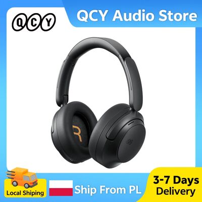 QCY H3S ANC Noise Cancelling Headsets -56dB Over-Ear hoofdtelefoon Draadloze Bluetooth 6.0 Hi-Res LDAC-oortelefoon Dual Driver 102 uur H3S-BLACK QCY H3S ANC Noise Cancelling Headsets -56dB Over-Ear hoofdtelefoon Draadloze Bluetooth 6.0 Hi-Res LDAC-oortelefoon Dual Driver 102 uur H3S-BLACK