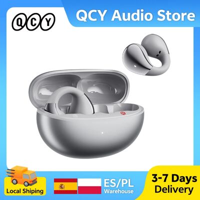 QCY Crossky C30S Open oordopjes, draadloos, Bluetooth 6.0, clip-on, LDAC Hi-Res audio, dubbele verbinding, 40 uur speeltijd, IPX5, sport-/hardloopoordopjes RED QCY Crossky C30S Open oordopjes, draadloos, Bluetooth 6.0, clip-on, LDAC Hi-Res audio, dubbele verbinding, 40 uur speeltijd, IPX5, sport-/hardloopoordopjes RED