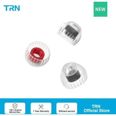 TRN T Oordopjes Siliconen oordopjes Dubbele ondersteunende structuur Oortelefoon 3 paar hoofdtelefoon Oordopjes TRN TA3 Kirin MT4 Xuanwu White-L TRN T Oordopjes Siliconen oordopjes Dubbele ondersteunende structuur Oortelefoon 3 paar hoofdtelefoon Oordopjes TRN TA3 Kirin MT4 Xuanwu White-L