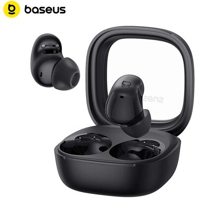 Baseus Bass WM02s Draadloze oordopjes Bluetooth 6.0 TWS-oortelefoons Mini en compact Comfortabel te dragen, 36 uur lange batterijduur IPX5 Purple Baseus Bass WM02s Draadloze oordopjes Bluetooth 6.0 TWS-oortelefoons Mini en compact Comfortabel te dragen, 36 uur lange batterijduur IPX5 Purple