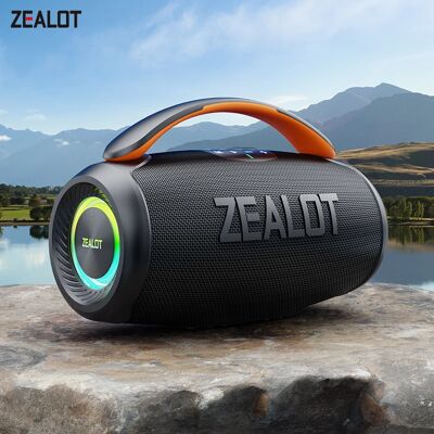 ZEALOT-P11 Bluetooth Speaker 50W Draadloze Party Speaker met Bluetooth 5.4, Stereogeluid, Comfortabel Handvat, Regelbaar Licht Camoufalge ZEALOT-P11 Bluetooth Speaker 50W Draadloze Party Speaker met Bluetooth 5.4, Stereogeluid, Comfortabel Handvat, Regelbaar Licht Camoufalge