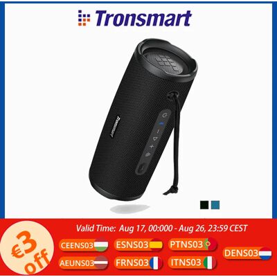 Tronsmart Mirtune C3 Plus Bluetooth Speaker 50W Draagbare Buitenluidspreker met BT6, Auracast ™ Synchronisatie, IPX7 waterdicht, 2026 NIEUW voor kamperen, reizen Black Tronsmart Mirtune C3 Plus Bluetooth Speaker 50W Draagbare Buitenluidspreker met BT6, Auracast ™ Synchronisatie, IPX7 waterdicht, 2026 NIEUW voor kamperen, reizen Black
