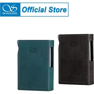 SHANLING lederen tas voor M1 PLUS draagbare muziekspeler Green M1plus case SHANLING lederen tas voor M1 PLUS draagbare muziekspeler Green M1plus case