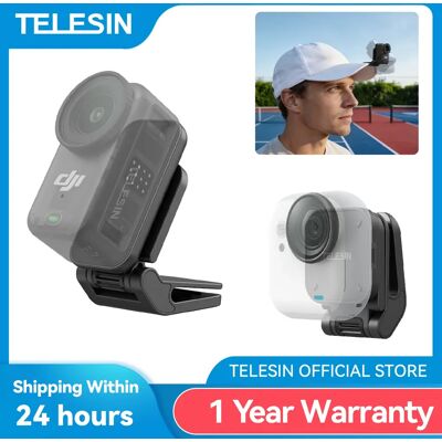TELESIN Magnetische Quick Release Cap Hoed Clip Mount Verstelbare Hoek Voor DJI OSMO Nano Insta360 Go Ultra Action Camera Accessoires TELESIN Magnetische Quick Release Cap Hoed Clip Mount Verstelbare Hoek Voor DJI OSMO Nano Insta360 Go Ultra Action Camera Accessoires