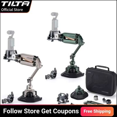 TILTA HDA-T15 Hydra Alien Mini Schokdemperarm Auto-opnames E-zuignap voor DJI Osmo Pocket 4 Pocket 3 voor Insta360 X4 TILTA HDA-T15 Hydra Alien Mini Schokdemperarm Auto-opnames E-zuignap voor DJI Osmo Pocket 4 Pocket 3 voor Insta360 X4