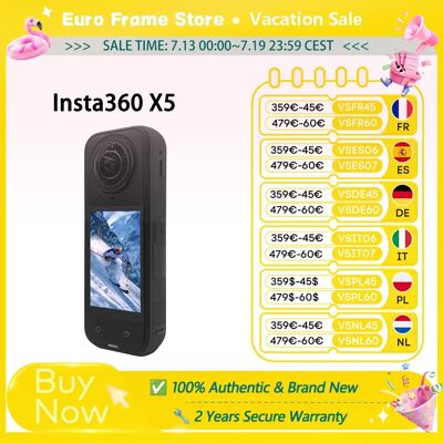Local+ Insta360 X5 Nieuwe Actiecamera 8K 30fps Uitwisselbare Lenzen Drievoudige AI-chip Superieure prestaties bij weinig licht 185 minuten batterijduur Insta360 X5 insta360-X5-Black Local+ Insta360 X5 Nieuwe Actiecamera 8K 30fps Uitwisselbare Lenzen Drievoudige AI-chip Superieure prestaties bij weinig licht 185 minuten batterijduur Insta360 X5 insta360-X5-Black